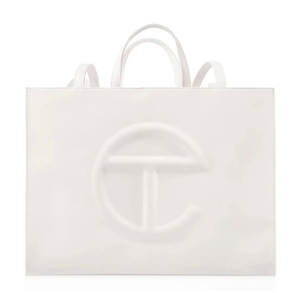 Telfar Large White Shopping Bag | Brand New With Tag | Sealed in Original Pack - Picture 1 of 7